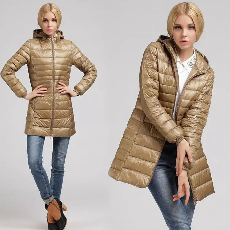 Lora - Ultraleichter Langer Mantel Women
