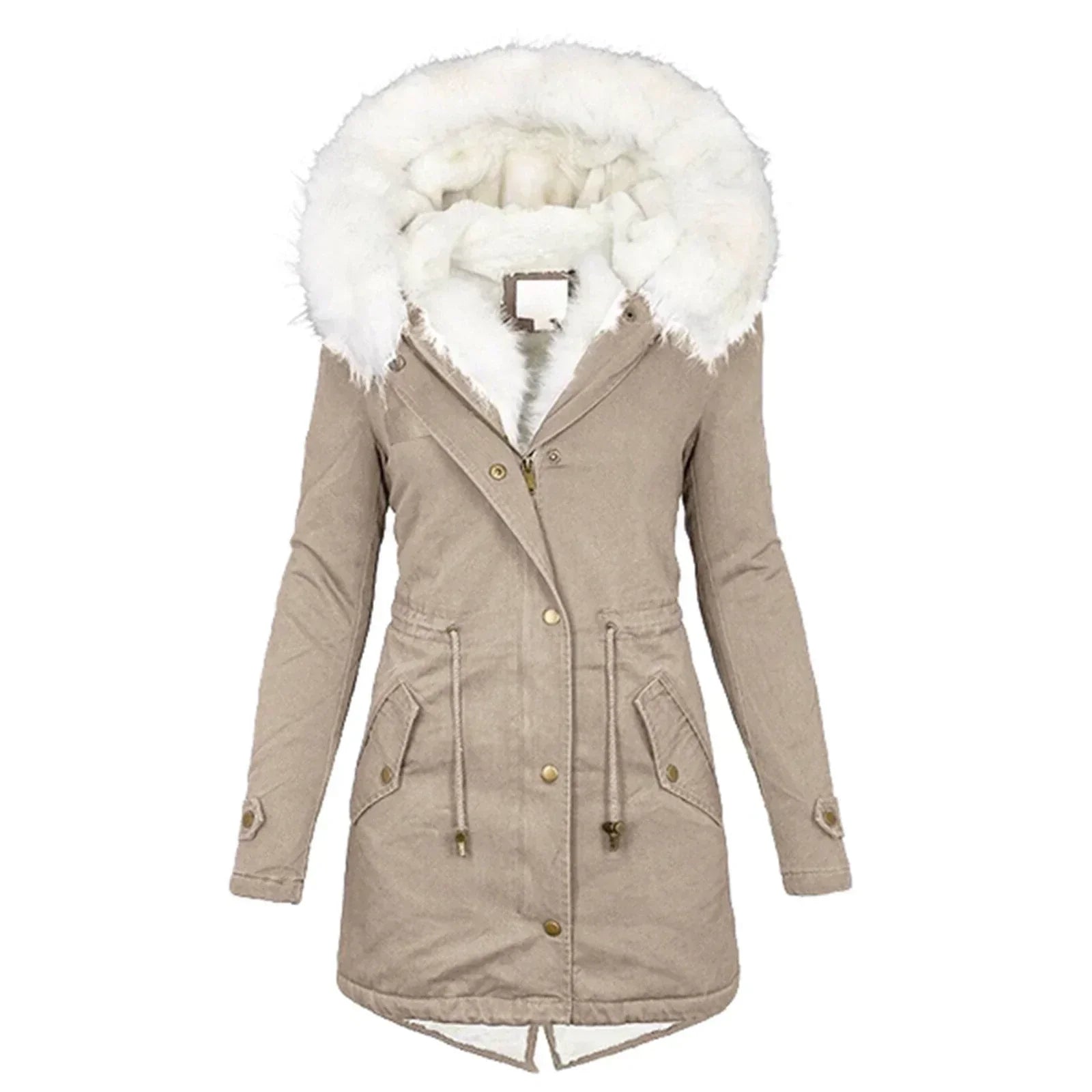 Ivara | Winterjacke mit Pelzfutter