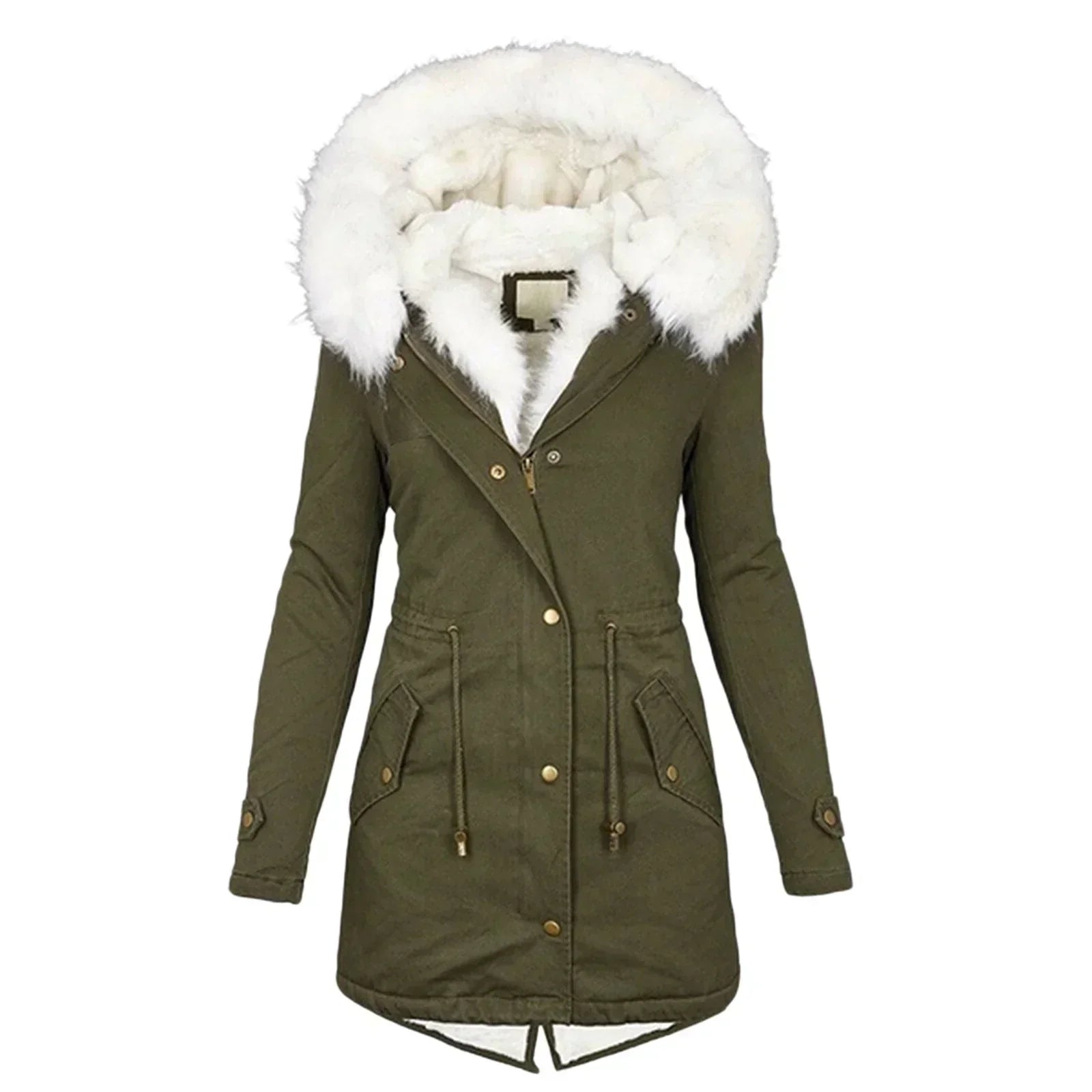 Ivara | Winterjacke mit Pelzfutter