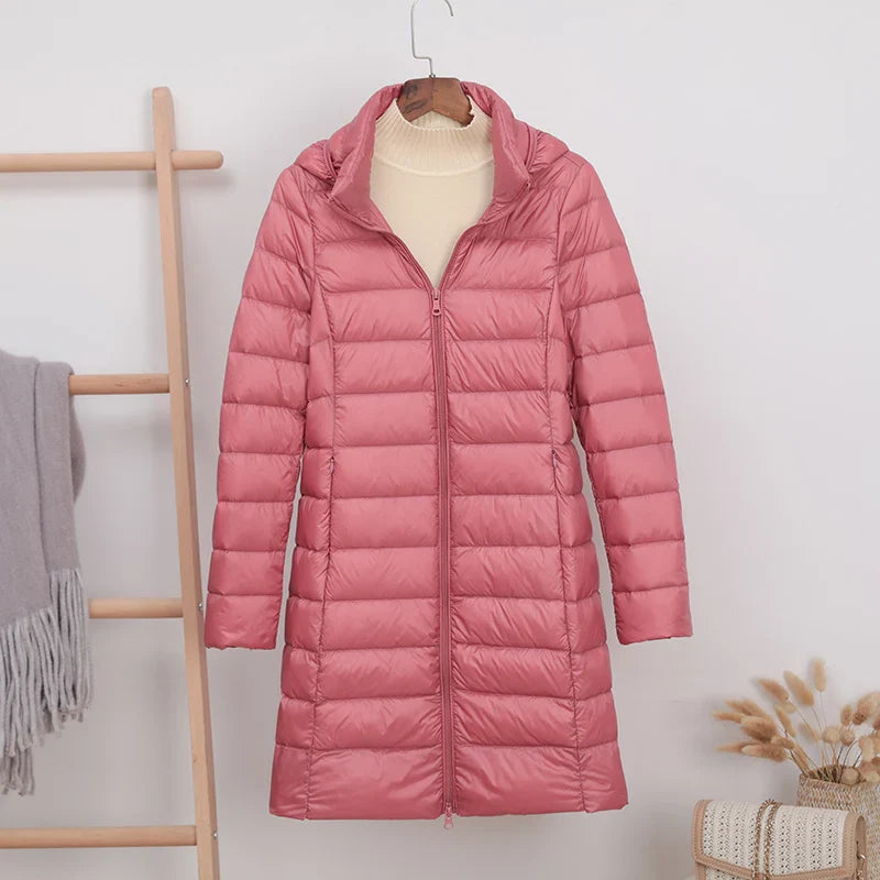 Helena – Leichte Damen-Winterjacke mit Abnehmbarer Kapuze