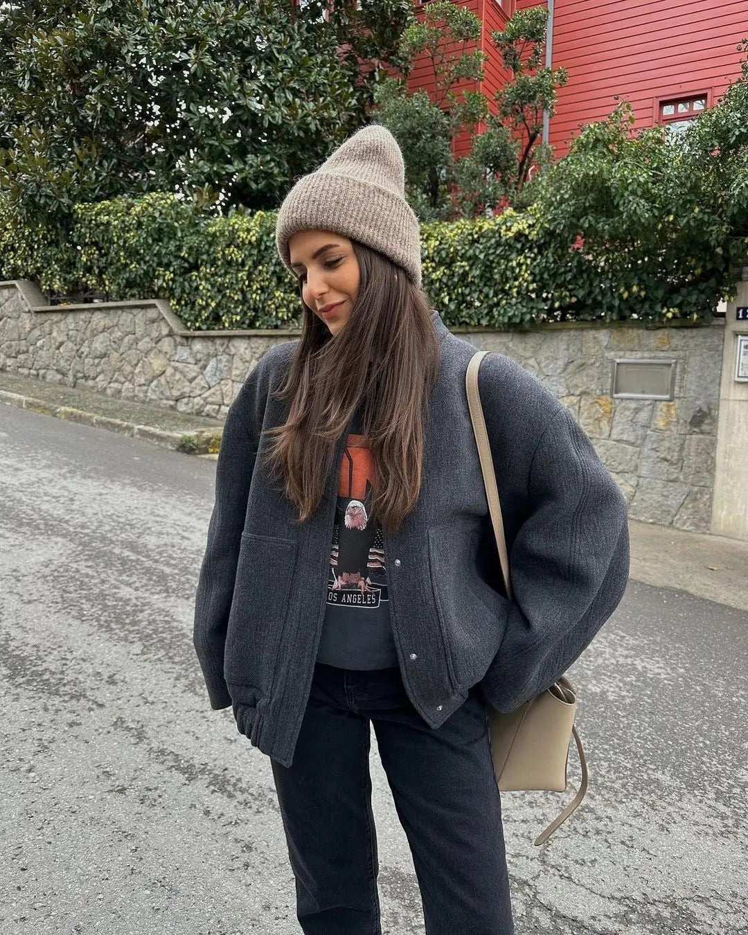 Nyke | Warme Tweet-Jacke für den Winter