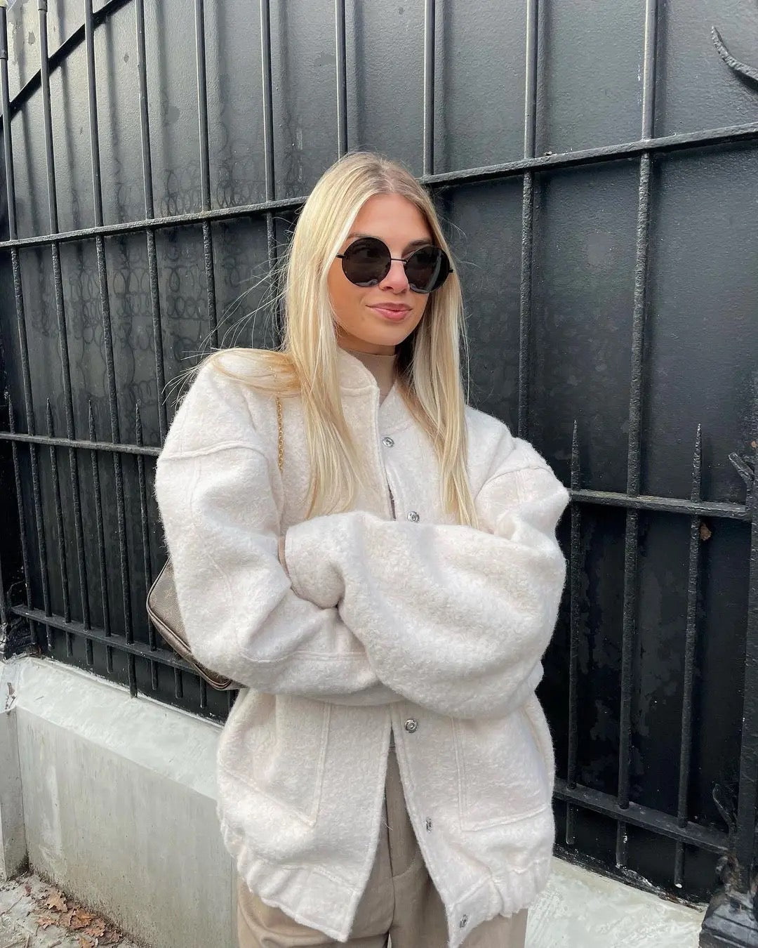Nyke | Warme Tweet-Jacke für den Winter