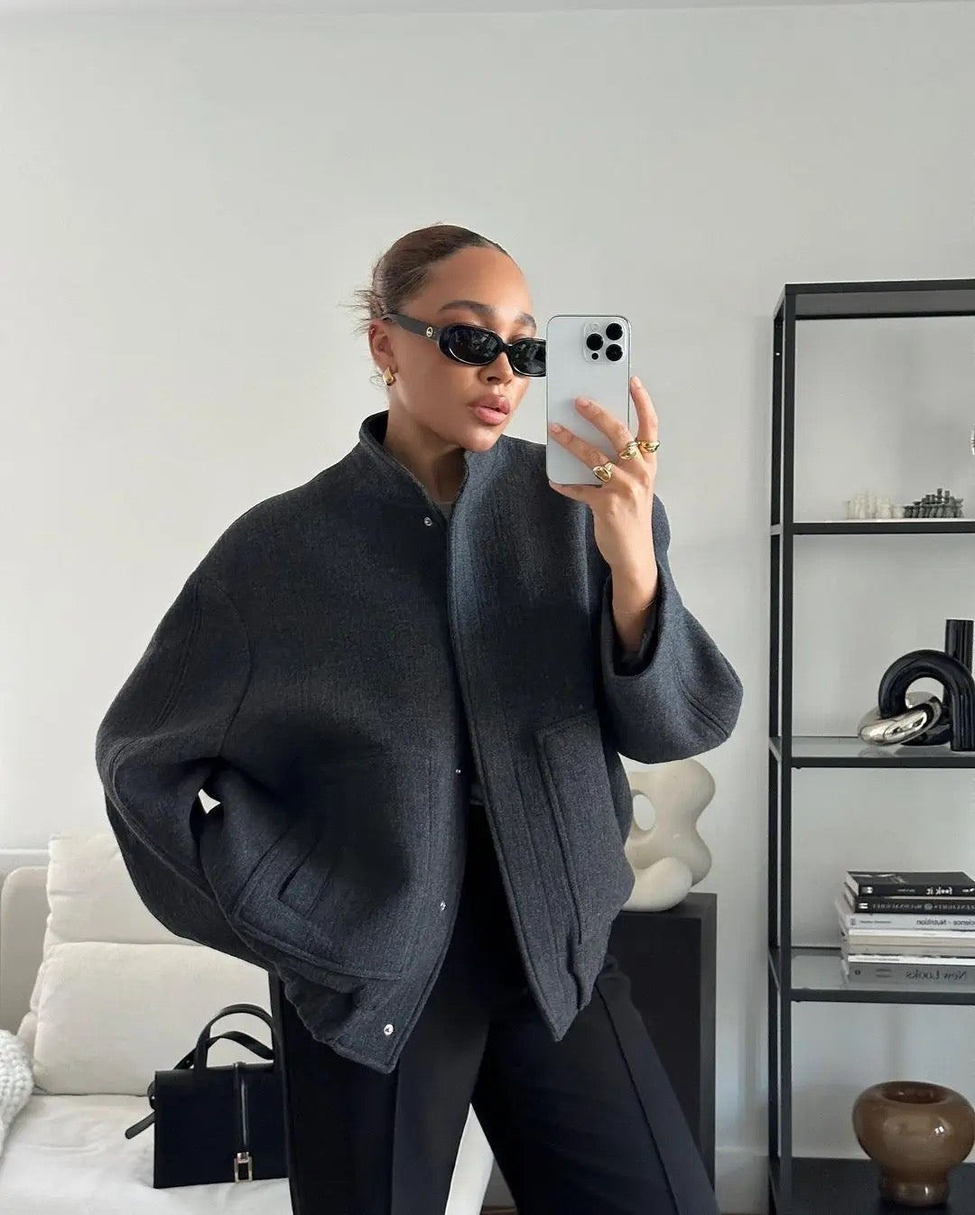 Nyke | Warme Tweet-Jacke für den Winter