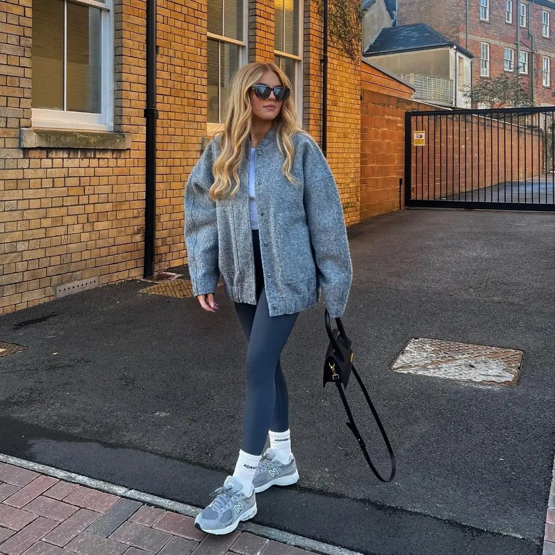 Nyke | Warme Tweet-Jacke für den Winter