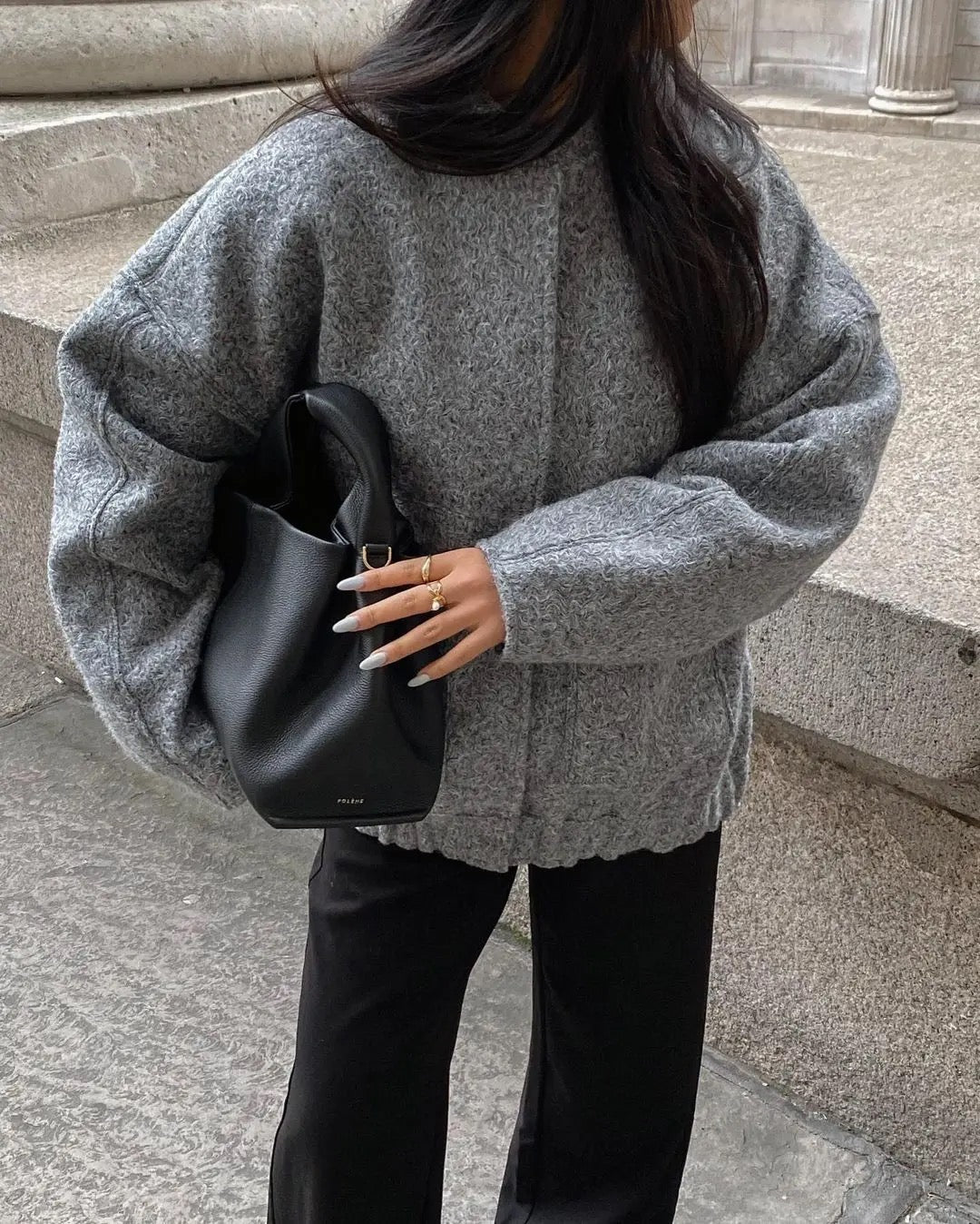 Nyke | Warme Tweet-Jacke für den Winter