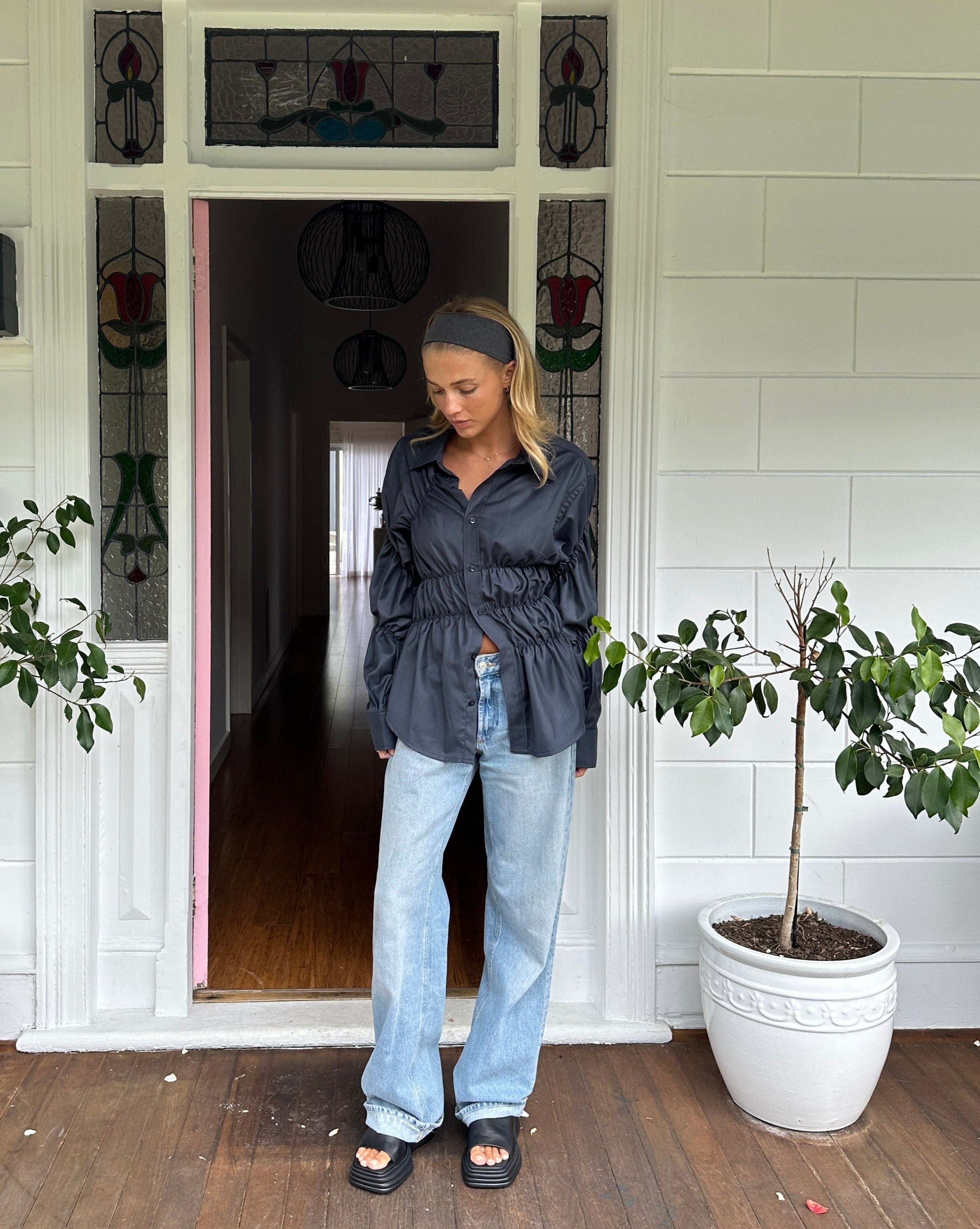 Allys | Zerknitterte Bluse