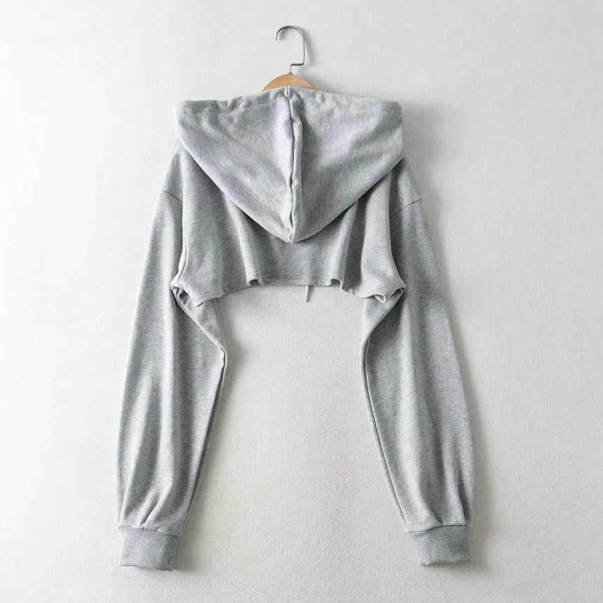 Courtney - Langärmeliges Sweatshirt mit Kapuze