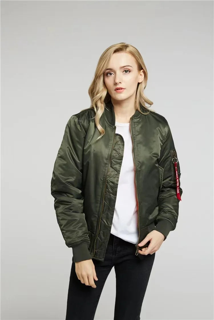 Drusilla | Hochwertige Bomberjacke mit Reissverschluss