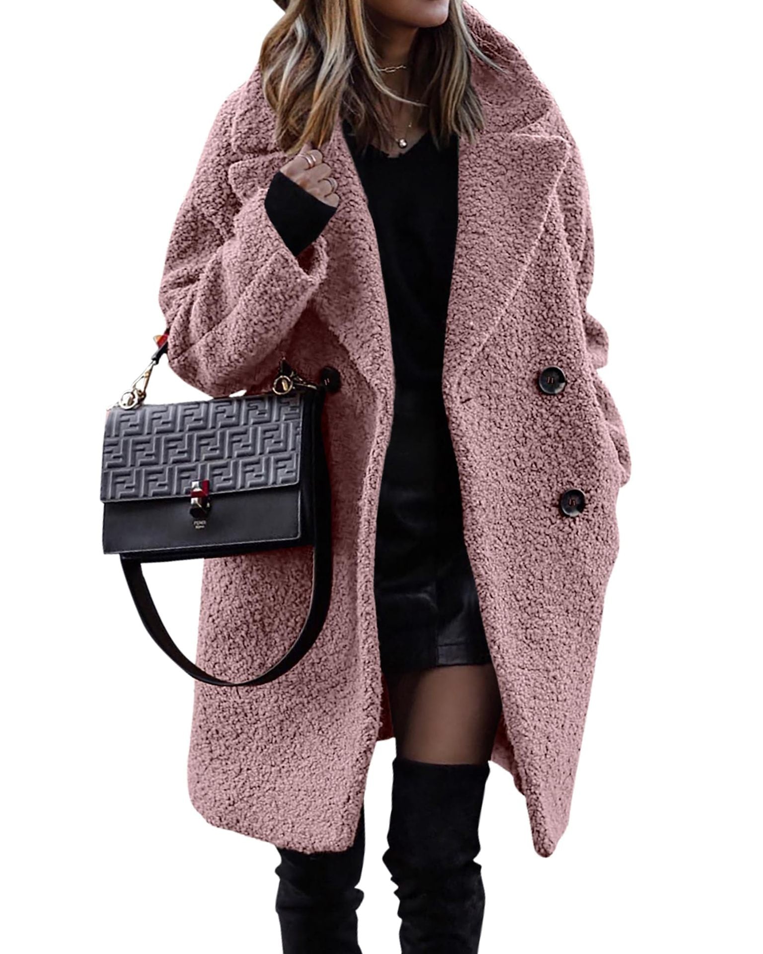 Eleganter Langer Mantel für Damen