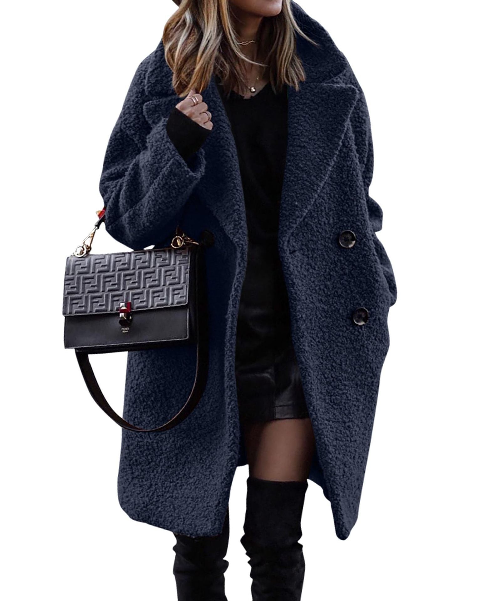 Eleganter Langer Mantel für Damen