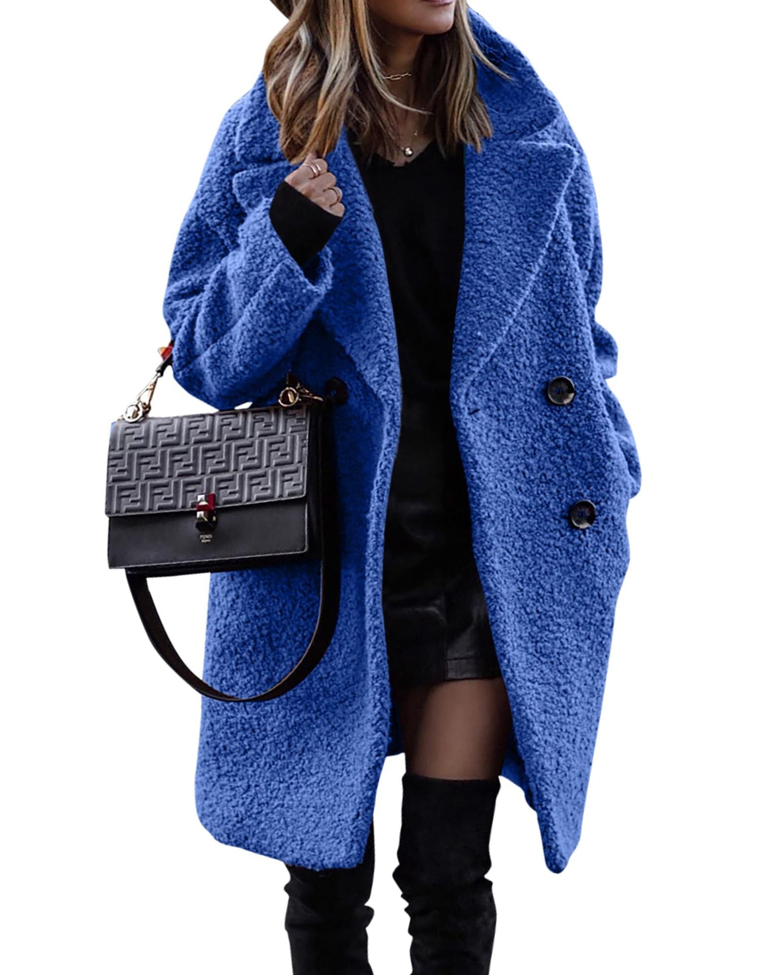 Eleganter Langer Mantel für Damen