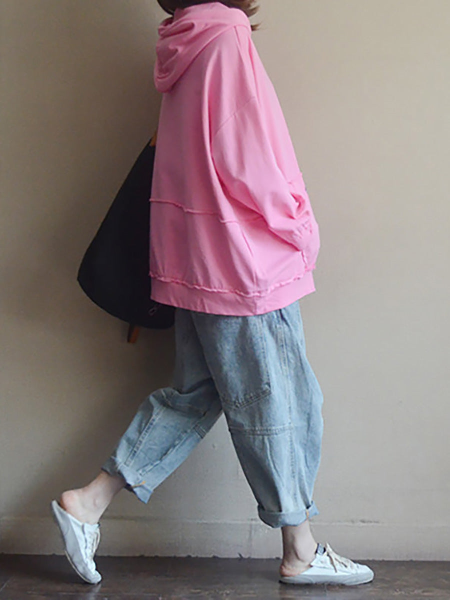 Darshana | Sweatshirt mit Kapuze aus Baumwolle für den Frühling