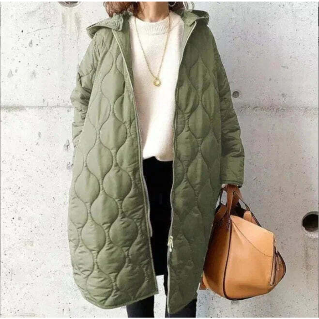 Danielle | Lange Winterdaunenjacke für Frauen