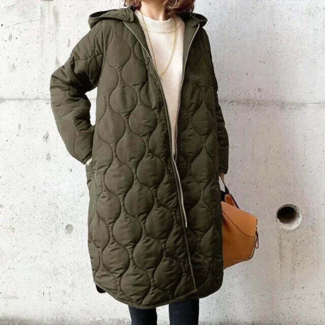 Danielle | Lange Winterdaunenjacke für Frauen