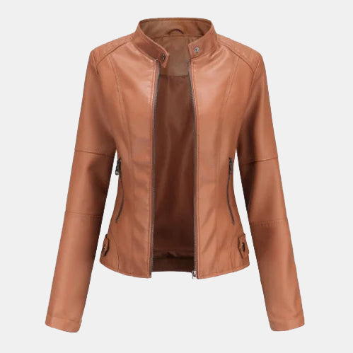 Aagje- Lederjacke für Frauen