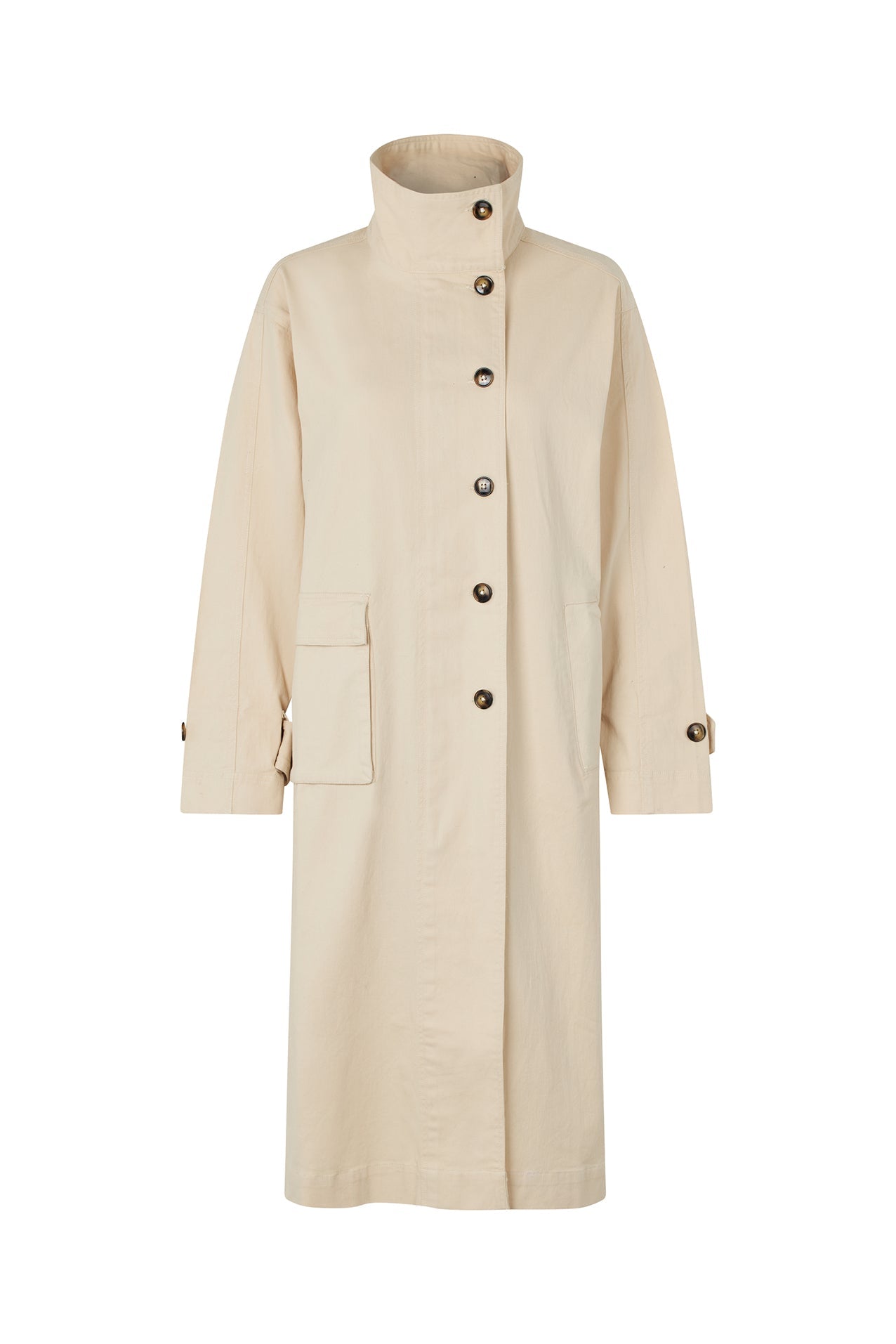 Mystelle | Leichte Übergangsjacke in Creme