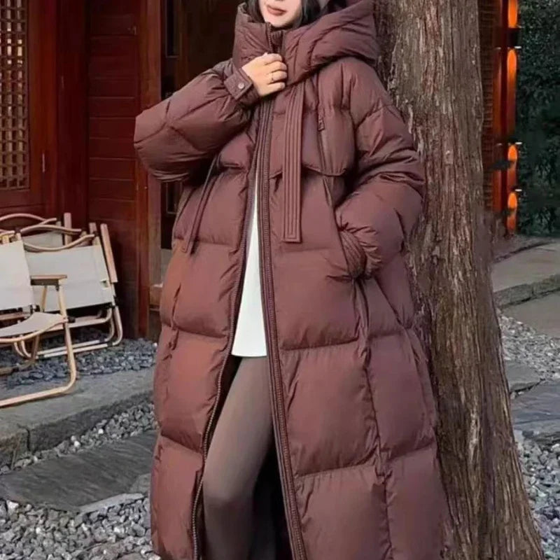 Viola - Warme Damen-Winterjacke in Übergröße