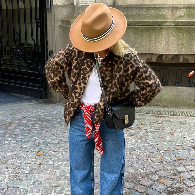 Jerrileen | Weste Leopard