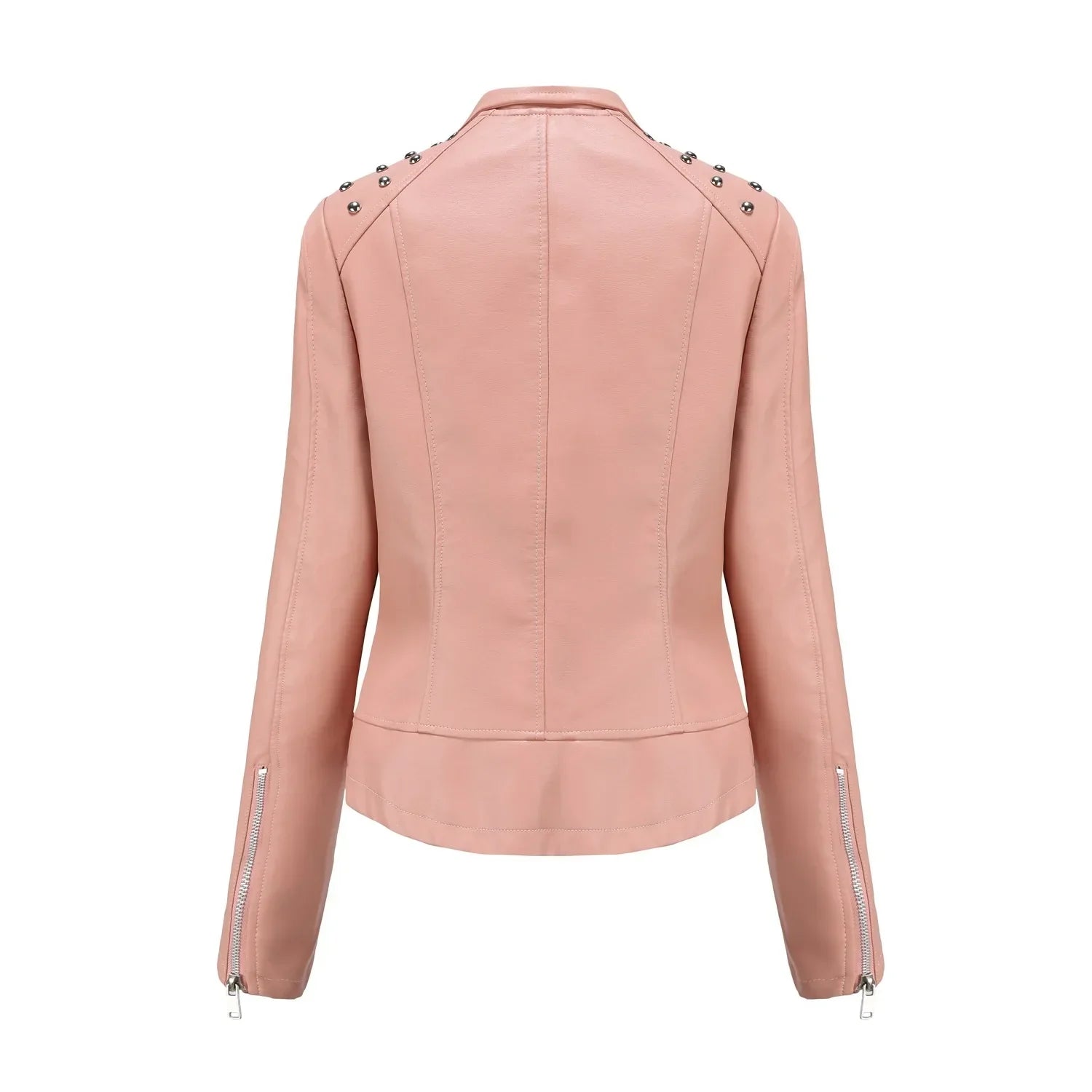 Helga - Kurze, Schlanke Lederjacke