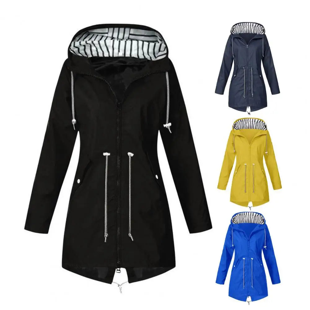 Lorell - Wasserdichte Damenjacke mit Kapuze für den Frühling