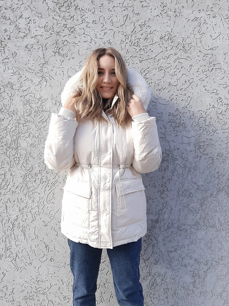 Sybil- Gefütterte Parka Jacke für Damen
