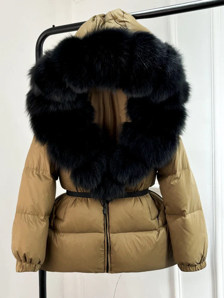 Amber - Dicke Daunenjacke Frau Winter