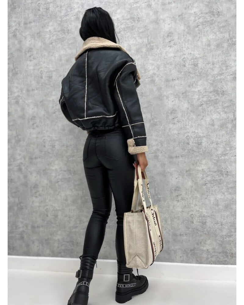 Lederjacke für Damen
