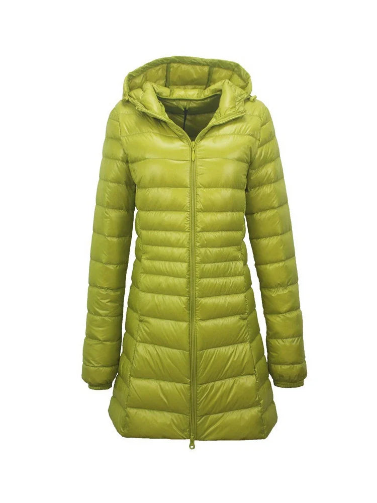 Lora - Ultraleichter Langer Mantel Women