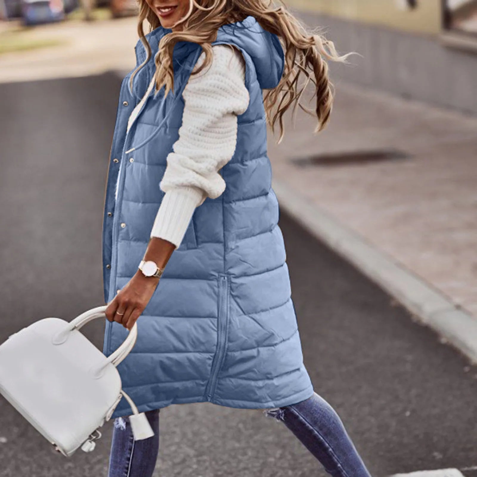 Diaz-Eleganter Damen-Wintermantel