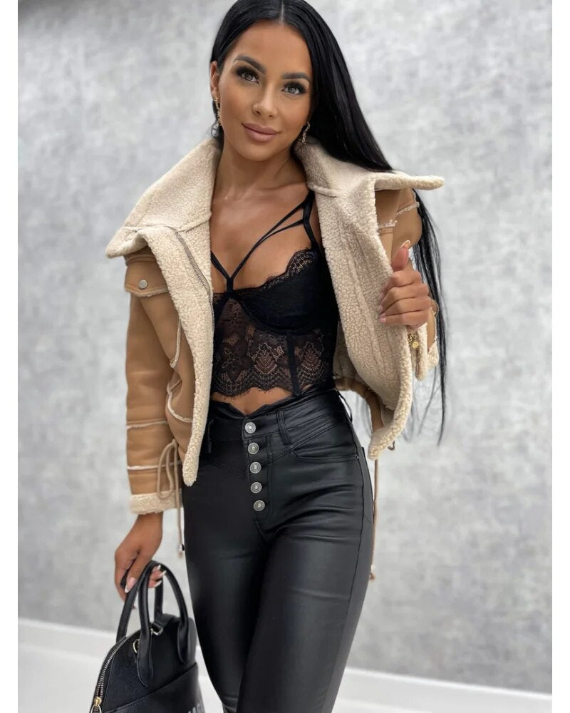 Lederjacke für Damen