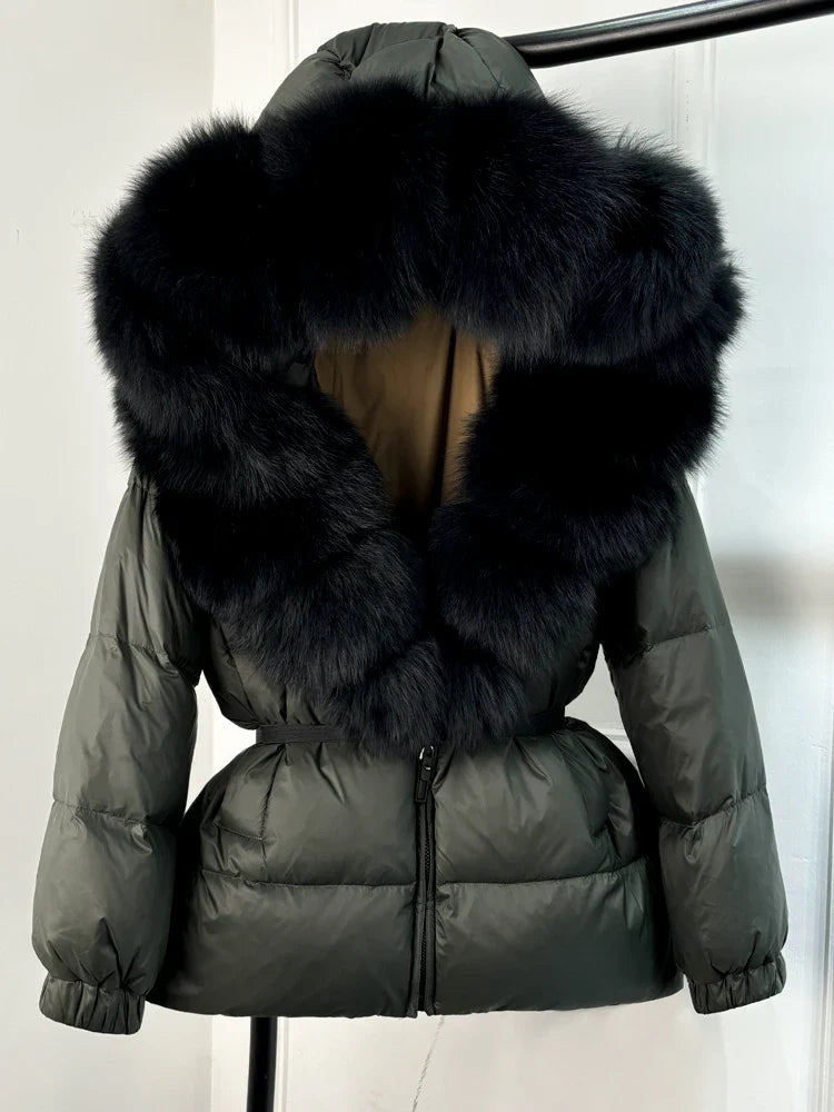 Amber - Dicke Daunenjacke Frau Winter