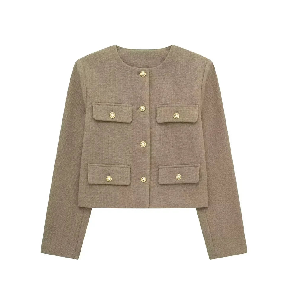 Lässige, kurze Anzugjacke