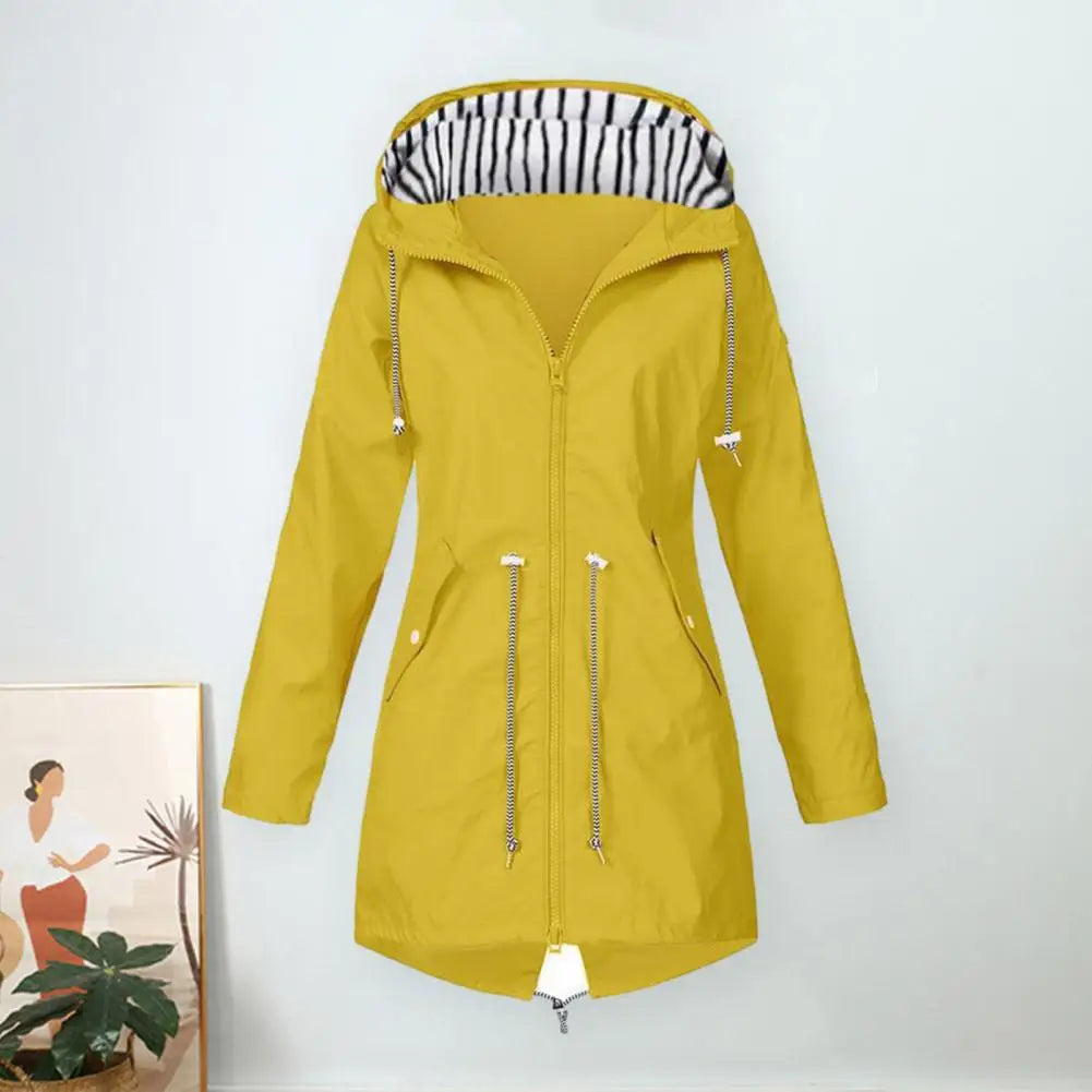 Lorell - Wasserdichte Damenjacke mit Kapuze für den Frühling