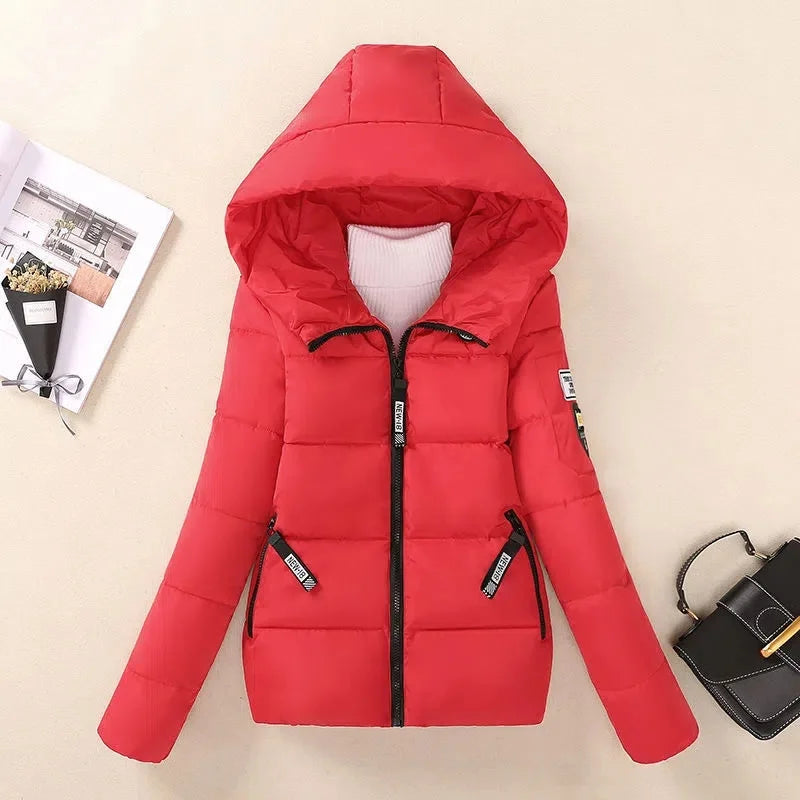 Ava - Kurze Warme Winterjacke für Frauen