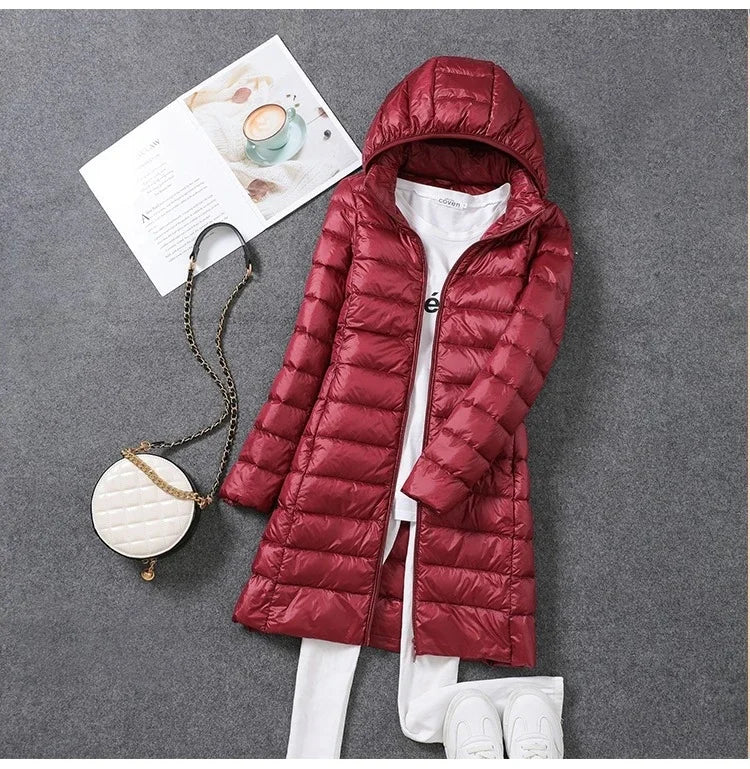 Elsa - Winterjacke mit Kapuze für Damen