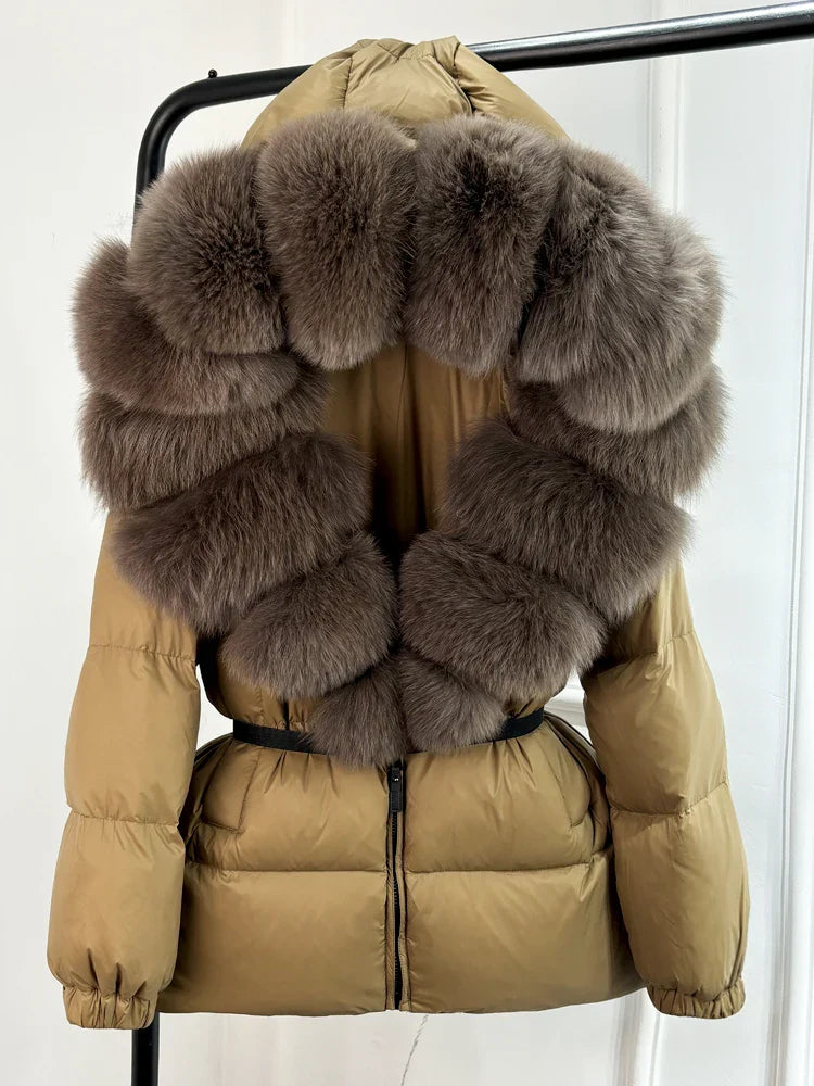 Amber - Dicke Daunenjacke Frau Winter