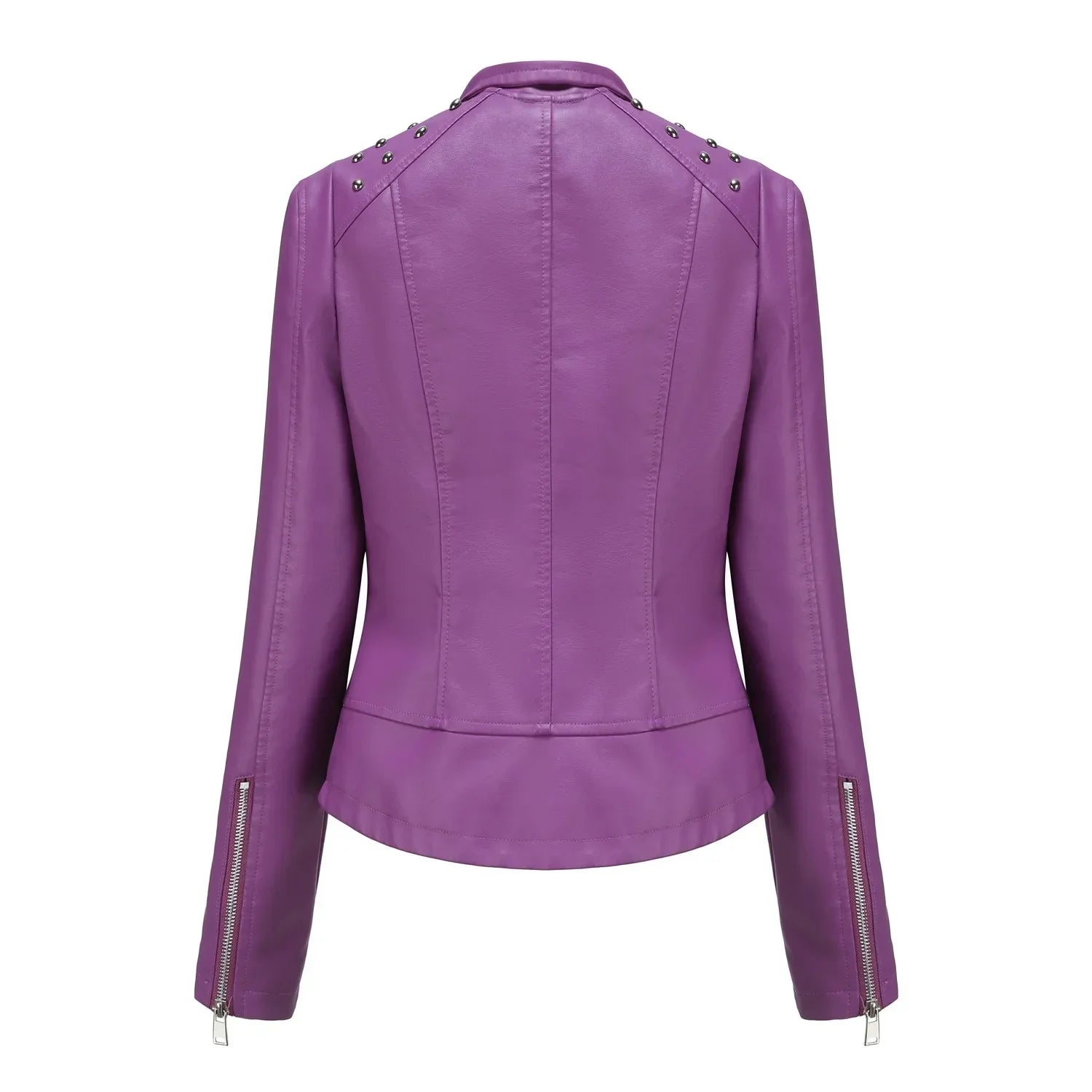 Helga - Kurze, Schlanke Lederjacke