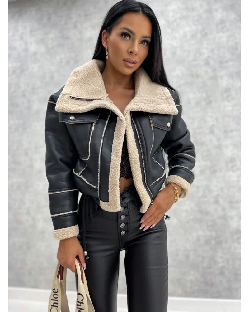 Lederjacke für Damen