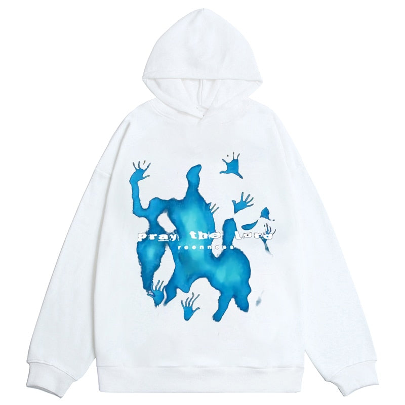 Wystan | Bedrucktes Sweatshirt in Übergröße