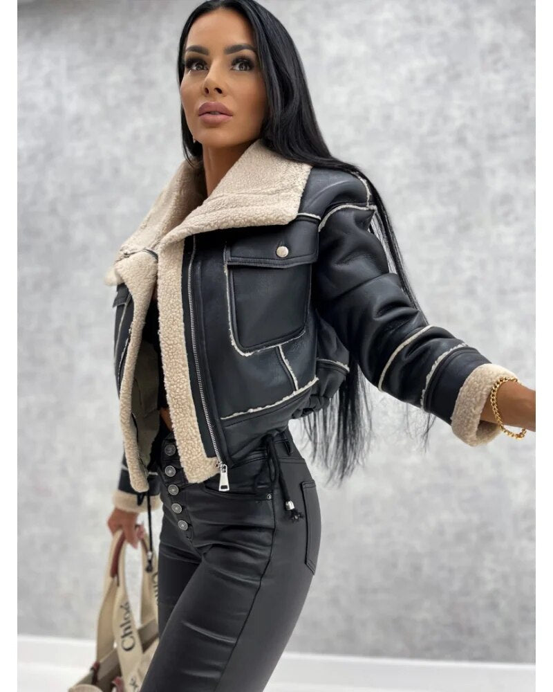 Lederjacke für Damen