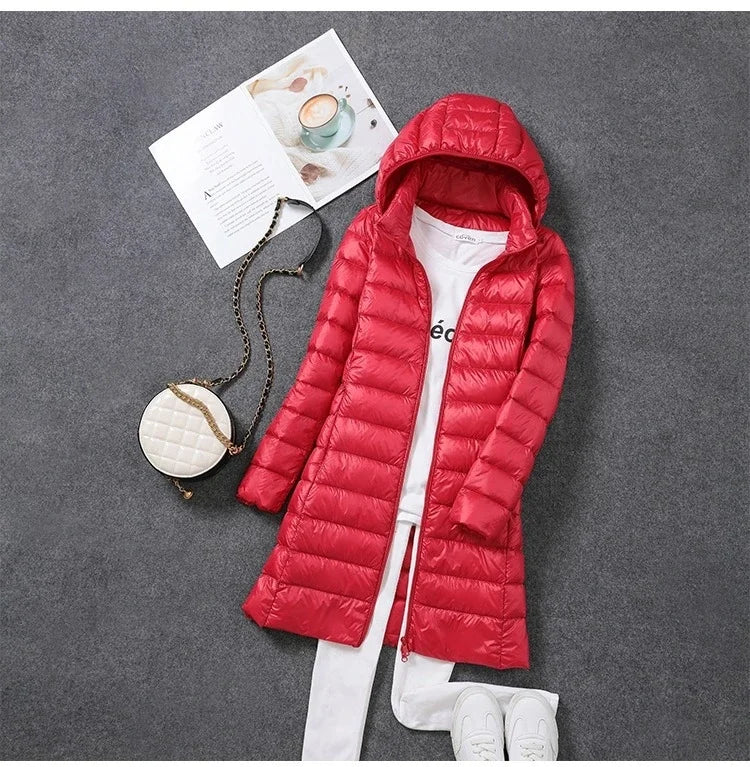 Elsa - Winterjacke mit Kapuze für Damen