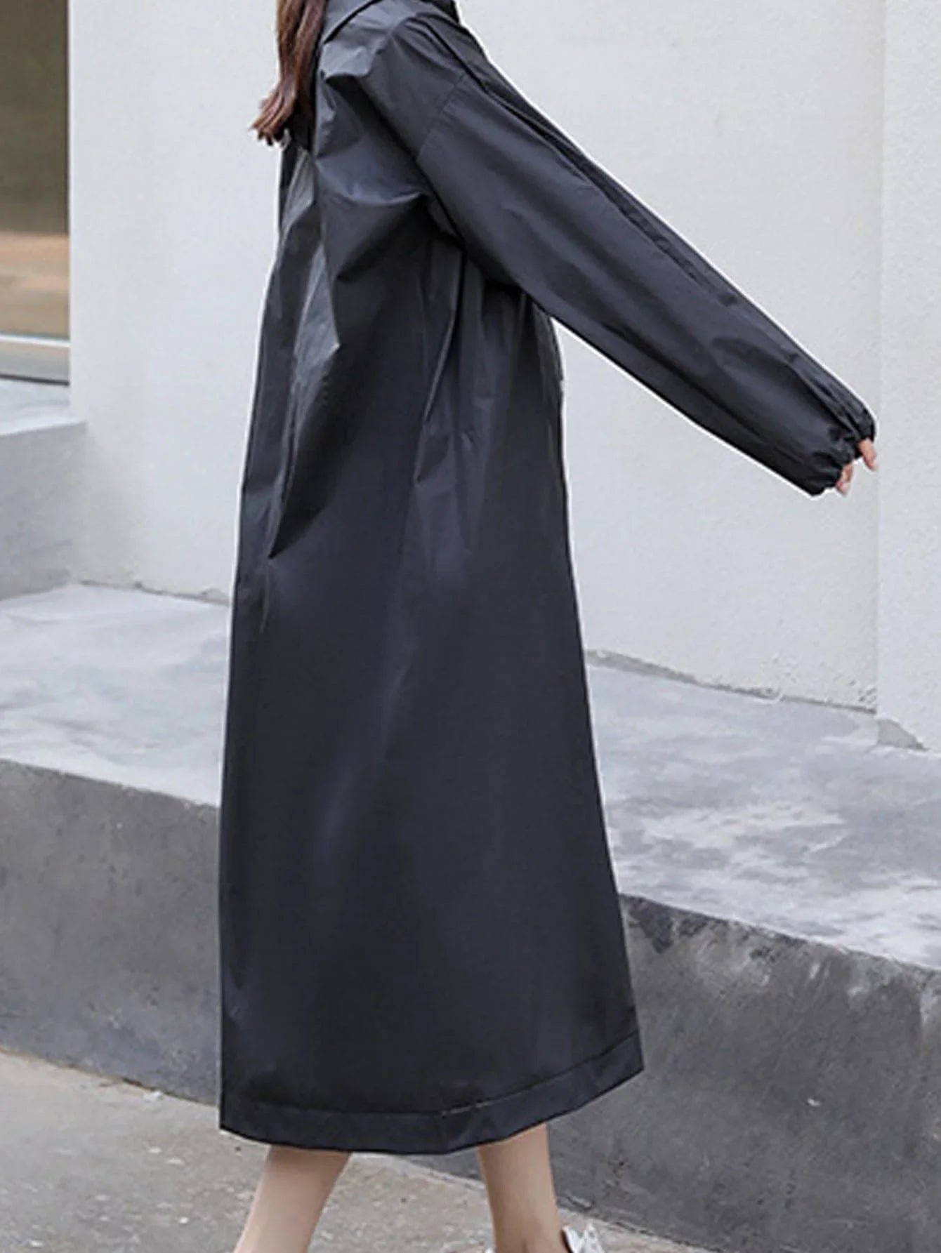 Bruno - Leichter Einteiliger Regenponcho für Damen und Herren
