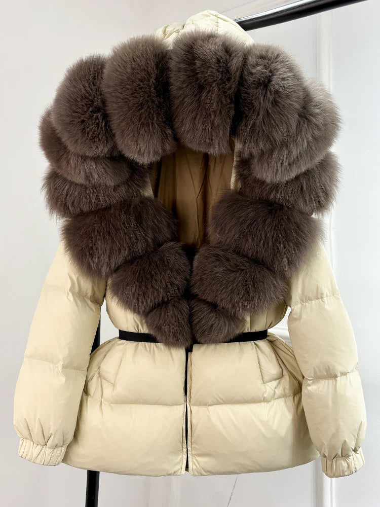 Amber - Dicke Daunenjacke Frau Winter