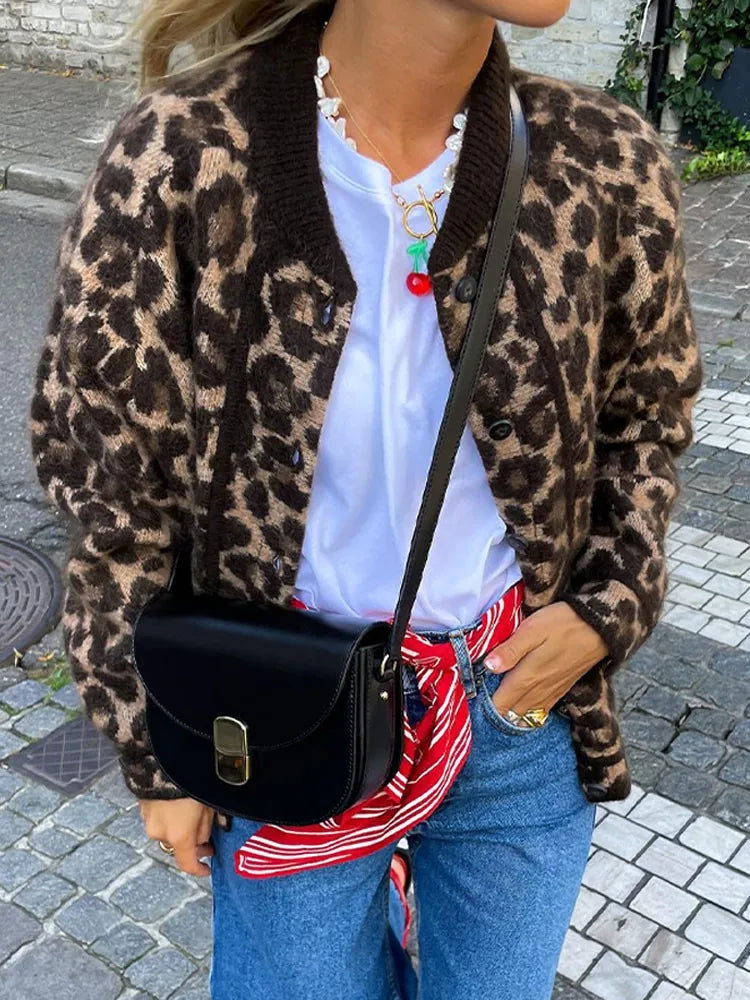Jerrileen | Weste Leopard