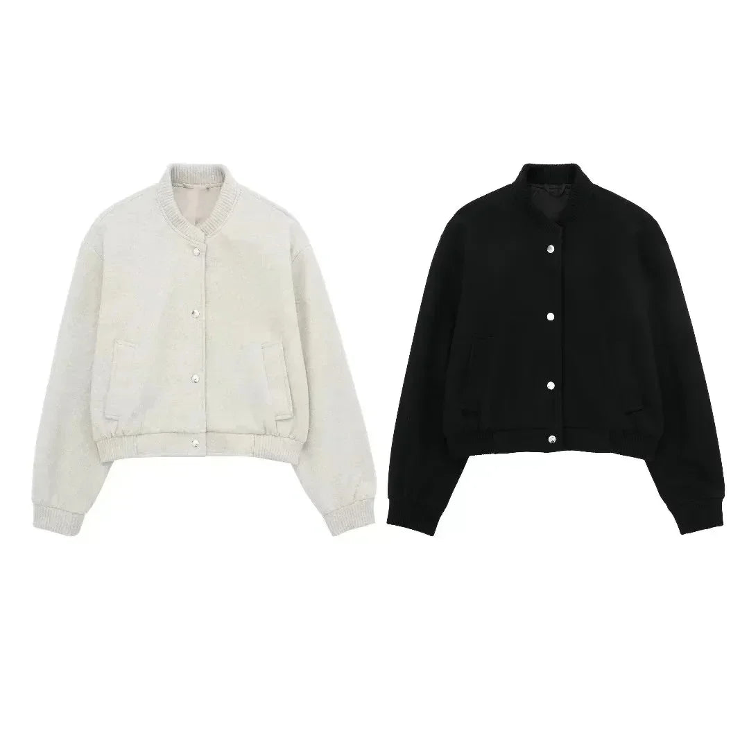 Sophie – Kurze Wolljacke für Damen, Vintage-Stil