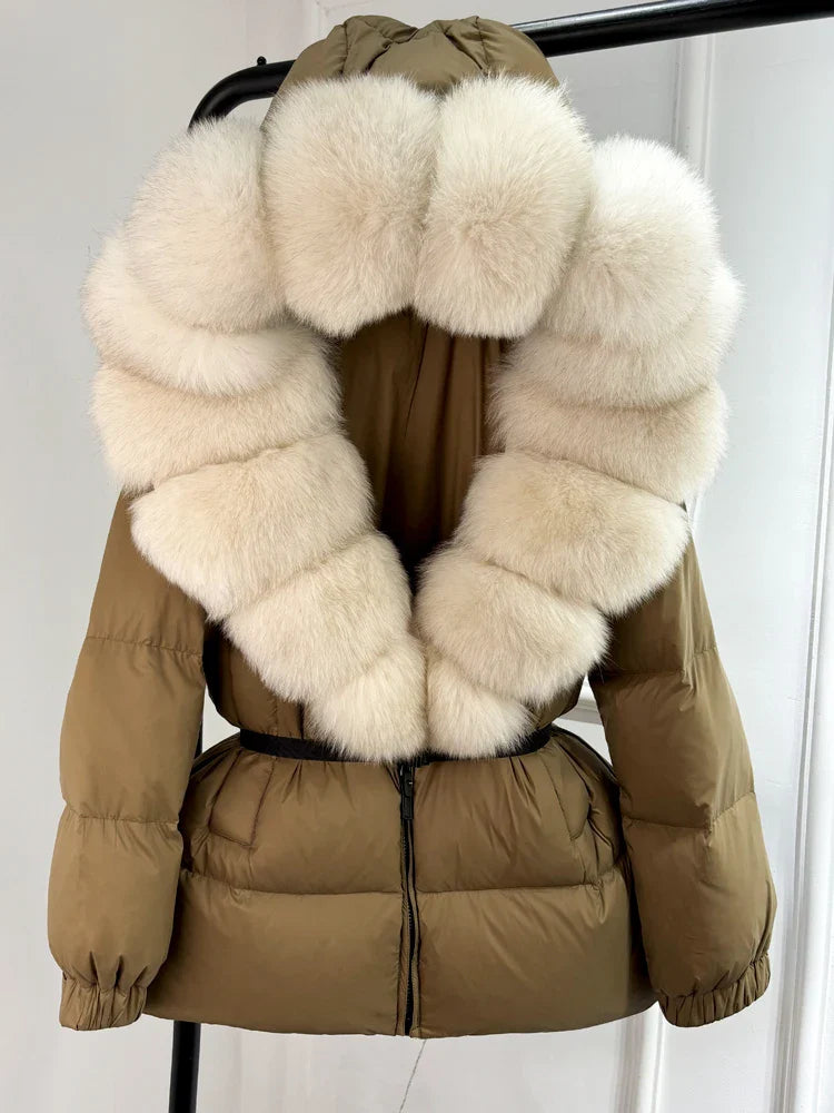 Amber - Dicke Daunenjacke Frau Winter