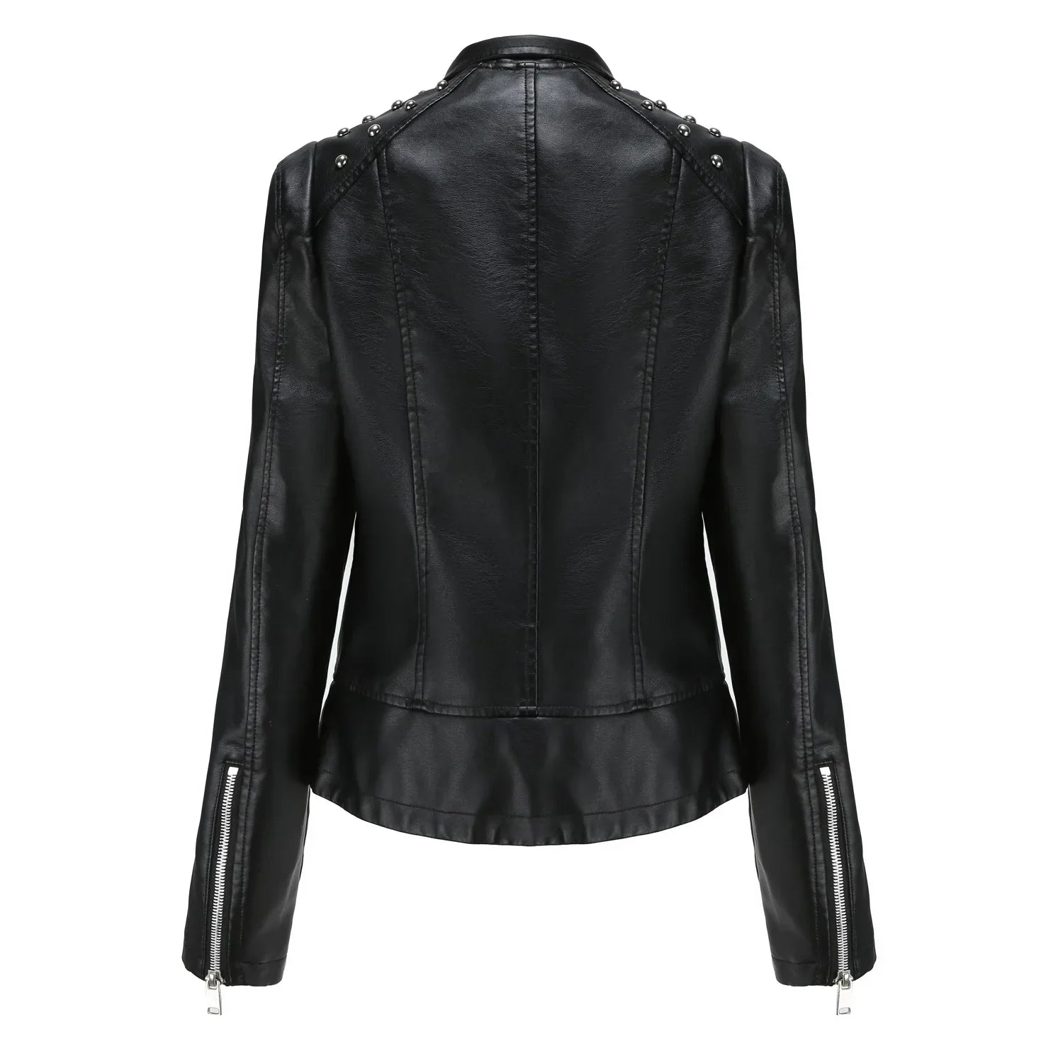 Helga - Kurze, Schlanke Lederjacke