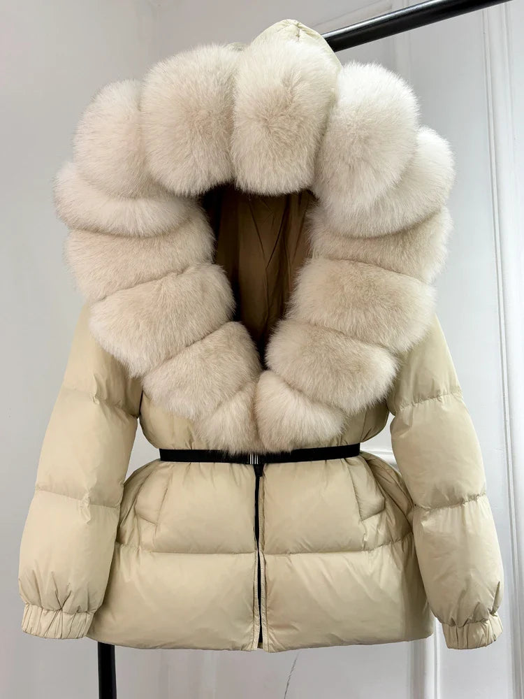 Amber - Dicke Daunenjacke Frau Winter