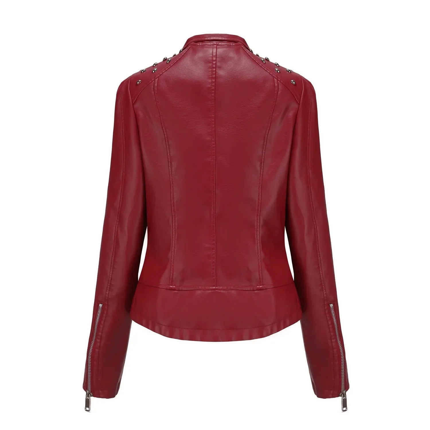 Helga - Kurze, Schlanke Lederjacke