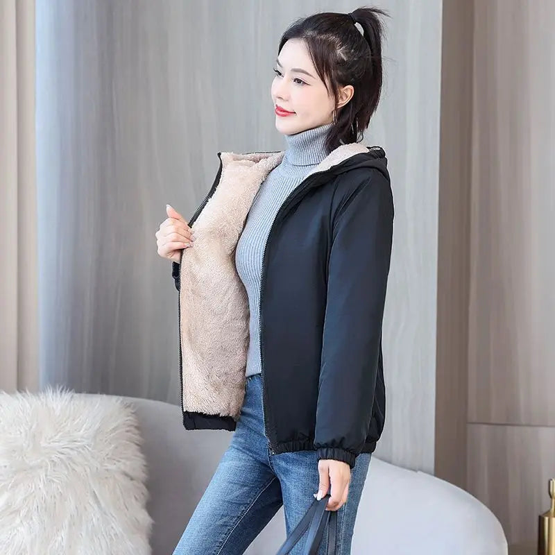 Emma - Warme mit Fleece Gefütterte Jacke für Frauen
